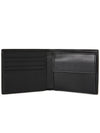 East West Leather Half Wallet Black - SAINT LAURENT - BALAAN 5