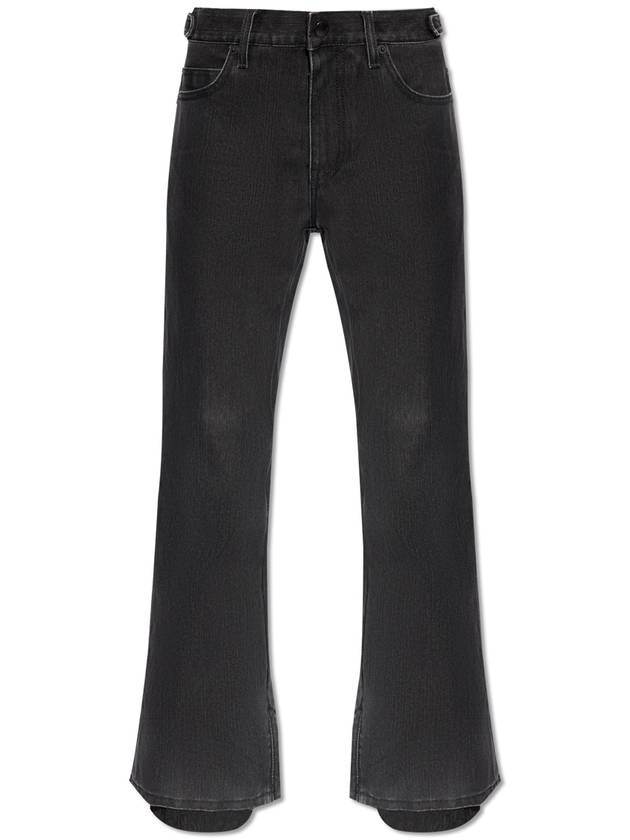 Denim Straight Pants 777211TPW598195 WASHED BLACK RING - BALENCIAGA - BALAAN 2