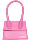 Le Chiquito Moyen Signature Mini Tote Bag Pink - JACQUEMUS - BALAAN 3