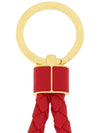 Intrecciato Leather Key Holder Red - BOTTEGA VENETA - BALAAN 4