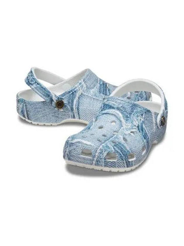 CLASSIC DENIM CLOG LDE 24SUCL210402 - CROCS - BALAAN 1