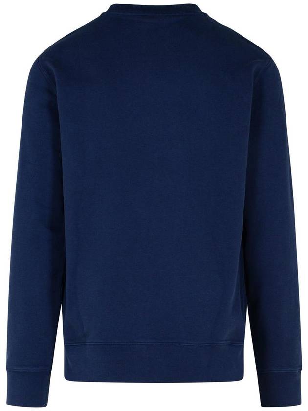 Chillax Patch Regular Sweatshirt Eclipse Blue - MAISON KITSUNE - BALAAN 4