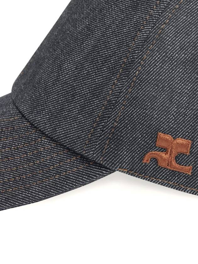 AC denim cap - COURREGES - BALAAN 4