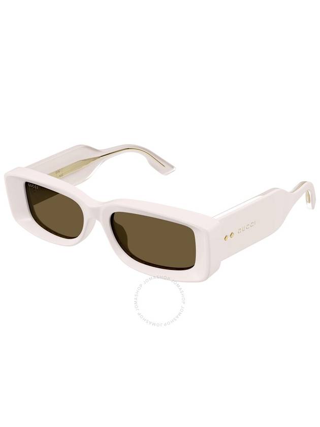 engraved logo rectangular frame sunglasses GG1528S - GUCCI - BALAAN 2