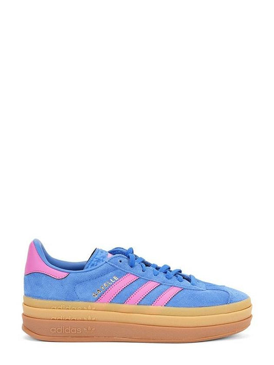 Original Gazelle Bold Low Top Sneakers Blue Purple - ADIDAS - BALAAN 1