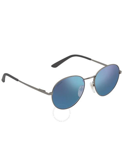 Smith Prep Polarized Blue Mirror Round Unisex Sunglasses 203240 R80/JY 53 - SMITH - BALAAN 2