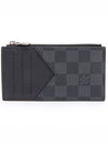 Damier Coin Card Wallet Graphite - LOUIS VUITTON - BALAAN 1