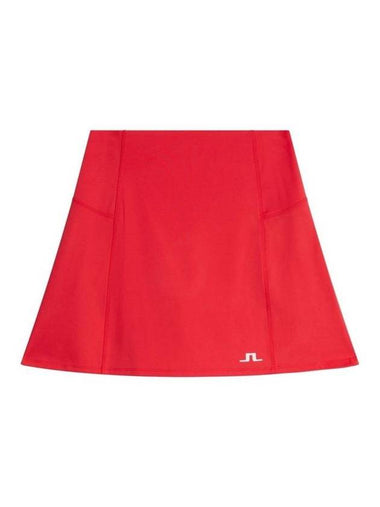 Kayla Logo Print Skirt Bittersweet - J.LINDEBERG - BALAAN 1