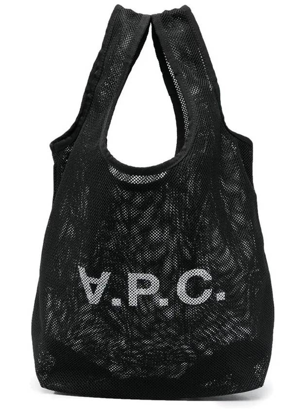 Logo Rebound Mesh Tote Bag Black - A.P.C. - BALAAN 2