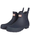 Women's Original Chelsea Rain Boots Navy - HUNTER - BALAAN 6