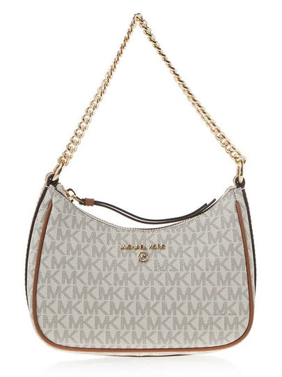 Jet Set Charm Logo Small Shoulder Bag Vanilla - MICHAEL KORS - BALAAN 2