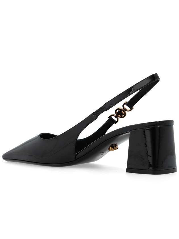 Versace Leather Pumps, Women's, Black - VERSACE - BALAAN 5