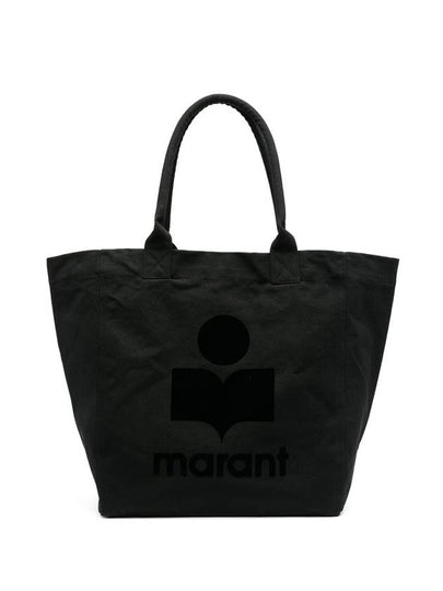 Yenky Logo Tote Bag Black - ISABEL MARANT - BALAAN 2