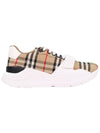 Vintage Check Suede Leather Sneakers Archive Beige - BURBERRY - BALAAN 3