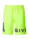 logo swim shorts neon - GIVENCHY - BALAAN 1