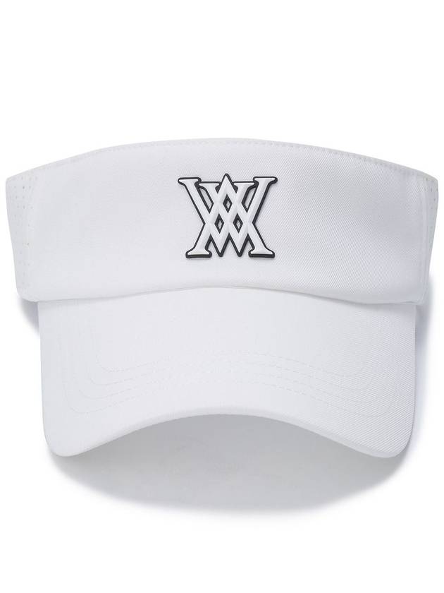 M TWO TONE LOGO VISORWH - ANEWGOLF - BALAAN 4