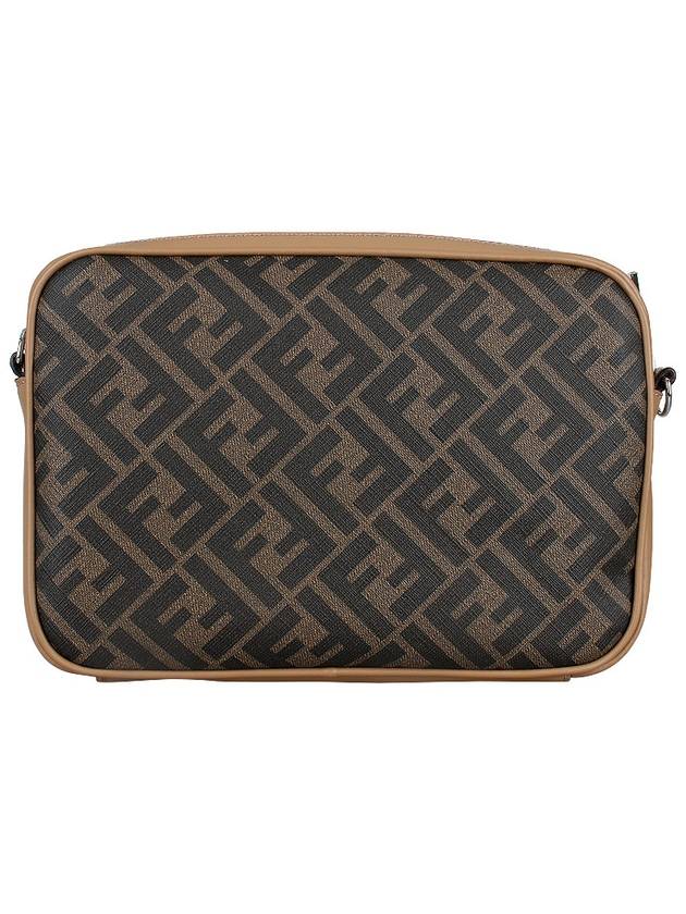 Diagonal Duo Camera Cross Bag Brown - FENDI - BALAAN 6