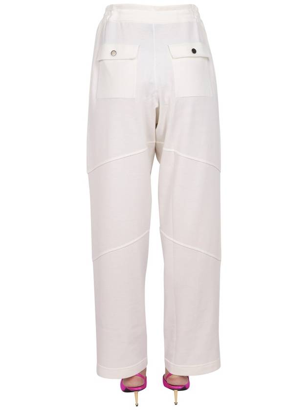 Electric Jogging Track Pants White - TOM FORD - BALAAN 5