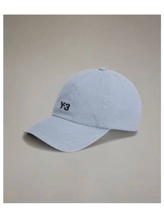 Y 3 U dad cap blue TACBLU - Y-3 - BALAAN 1