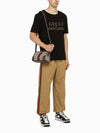 Ophidia GG Messenger Bag Beige Ebony - GUCCI - BALAAN 3