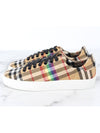 rainbow check sneakers 37 240 - BURBERRY - BALAAN 5