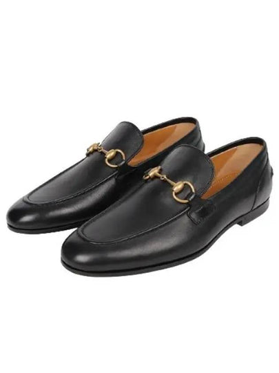 Jordaan Leather Loafers Black - GUCCI - BALAAN 2