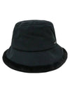 Macaron earring bucket hat BLACK - MONBIRDIE GOLF - BALAAN 5