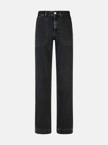 High Rise Jeans Grey - A.P.C. - BALAAN 1