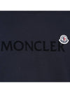 Patch logo lettering sweatshirt 8G00048 809KR 778 - MONCLER - BALAAN 6