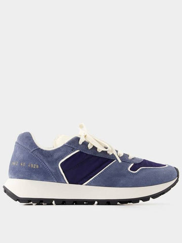 Track Sneakers - COMMON PROJECTS - Leather - Blue - COMMON PROJECTS - BALAAN 1