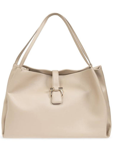 FERRAGAMO Shopper Bag, Women's, Grey - SALVATORE FERRAGAMO - BALAAN 1