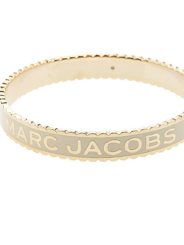 The Medallion Large Bangle Bracelet Gold - MARC JACOBS - BALAAN 6