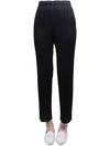 Women's Pleats Please Straight Pants Black - ISSEY MIYAKE - BALAAN.