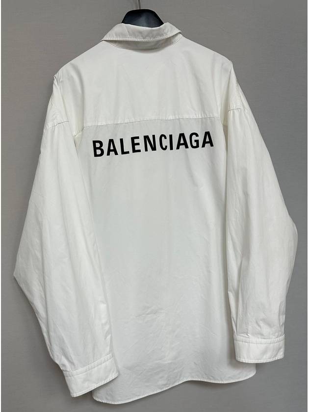 Back logo overshirt 2 - BALENCIAGA - BALAAN 2