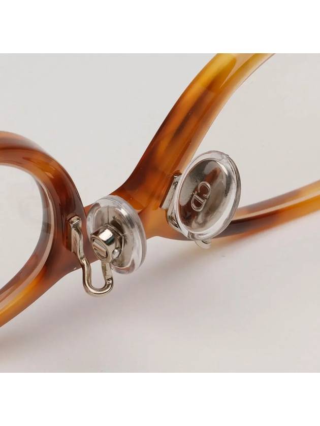 Eyewear Round Acetate Glasses Havana Brown - DIOR - BALAAN 7