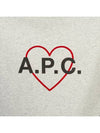 Leon Sweatshirt Grey - A.P.C. - BALAAN 9