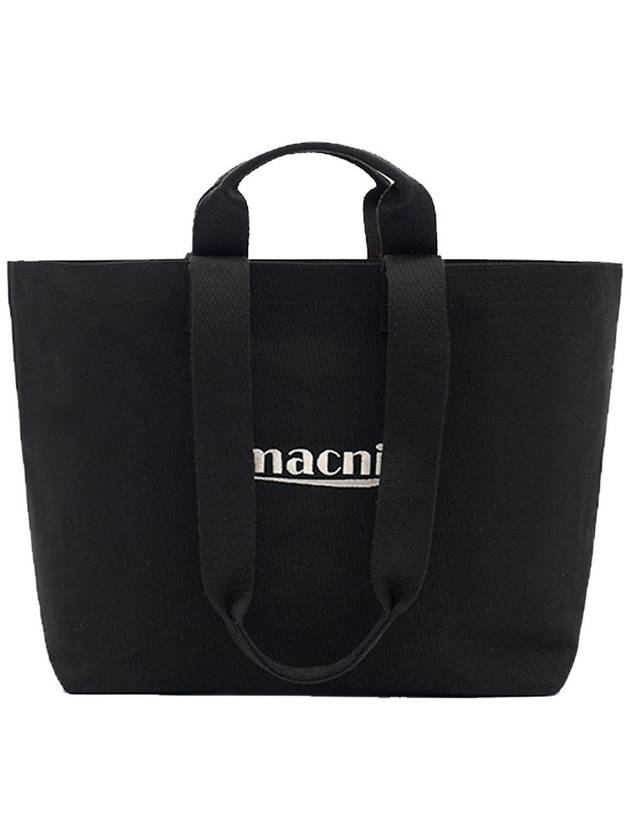 CANVAS TOTE BAG BLACK - MACNI - BALAAN 1