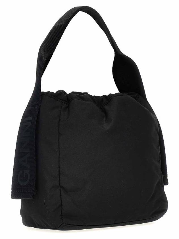 Tech Logo Bucket Bag Black - GANNI - BALAAN 2