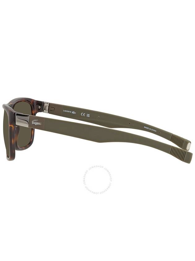 Lacoste Green Square Unisex Sunglasses L664S 220 55 - LACOSTE - BALAAN 3