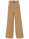 24SS PINO Belted Wide Pants 2415131121 001 - MAX MARA - BALAAN 1