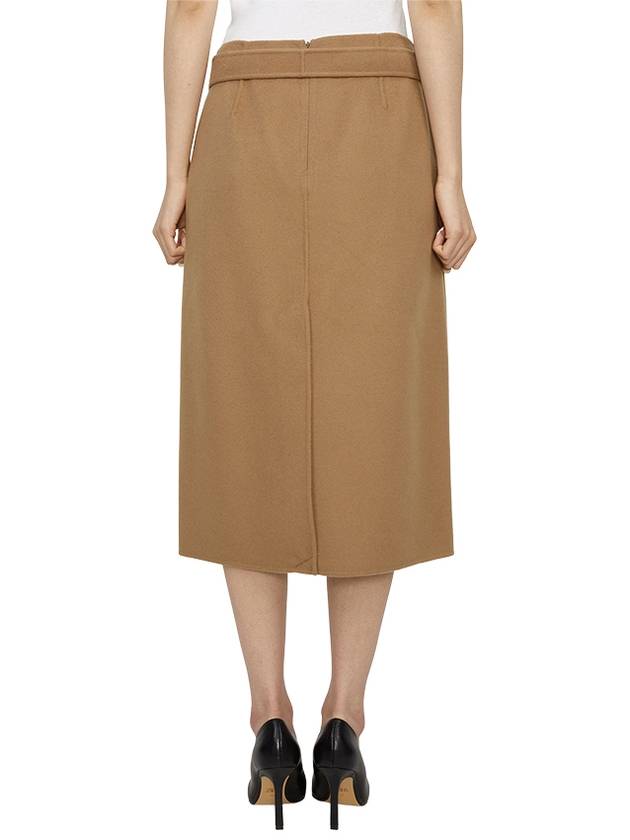 Alec Long H-Line Skirt Camel - MAX MARA - BALAAN 4