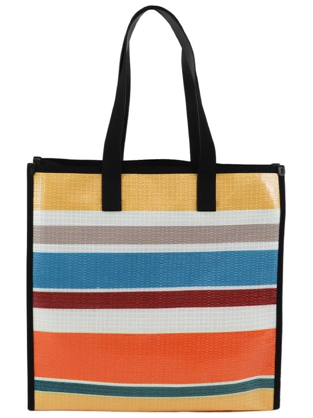 Striped Print Tote Bag - ETRO - BALAAN 3