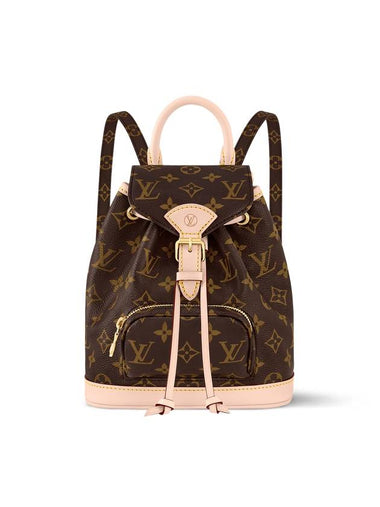 Montsouris Mini Monogram Backpack Brown - LOUIS VUITTON - BALAAN 1