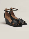 Legend Calfskin Wedge Heel Noir - HERMES - BALAAN 2