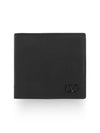 V Logo Signature Half Wallet Black - VALENTINO - BALAAN 5