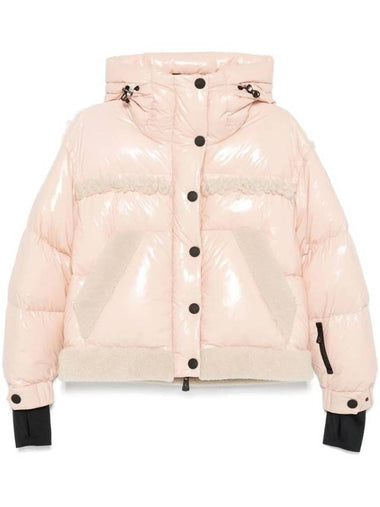 Grenoble Eibsee short down padding light pink - MONCLER - BALAAN 1