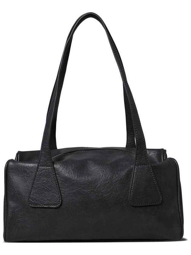 Eco leather square shoulder bag black - THE GREEN LAB - BALAAN 8