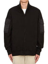 Felpa Aperta Zip-up Jacket Black - TEN C - BALAAN 3