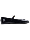 Patent Leather Ballerinas Black - PRADA - BALAAN 3