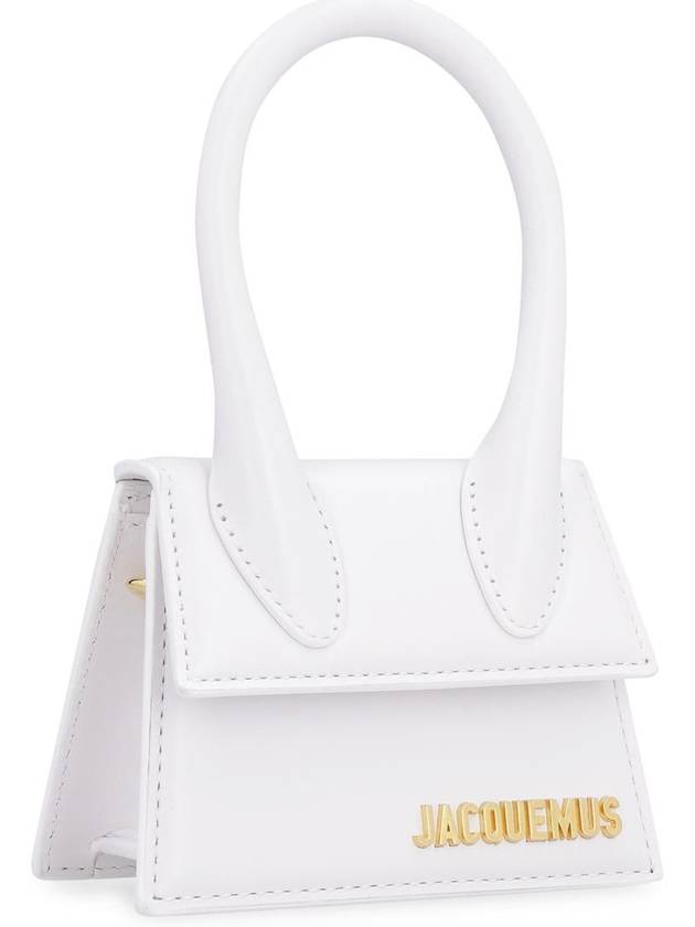 Le Chiquito Mini Tote Bag White - JACQUEMUS - BALAAN 5